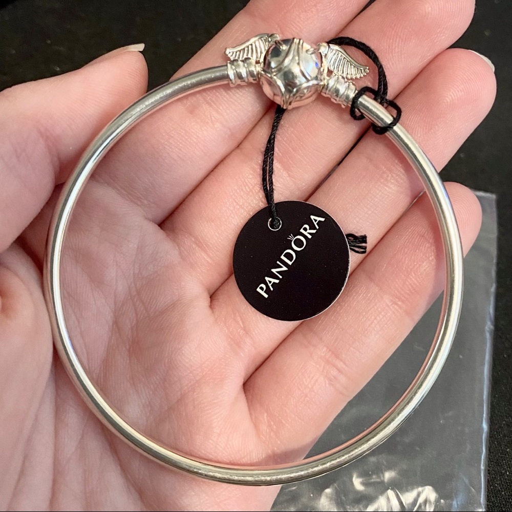 Harry Potter Pandora Golden Snitch Clasp Bracelet